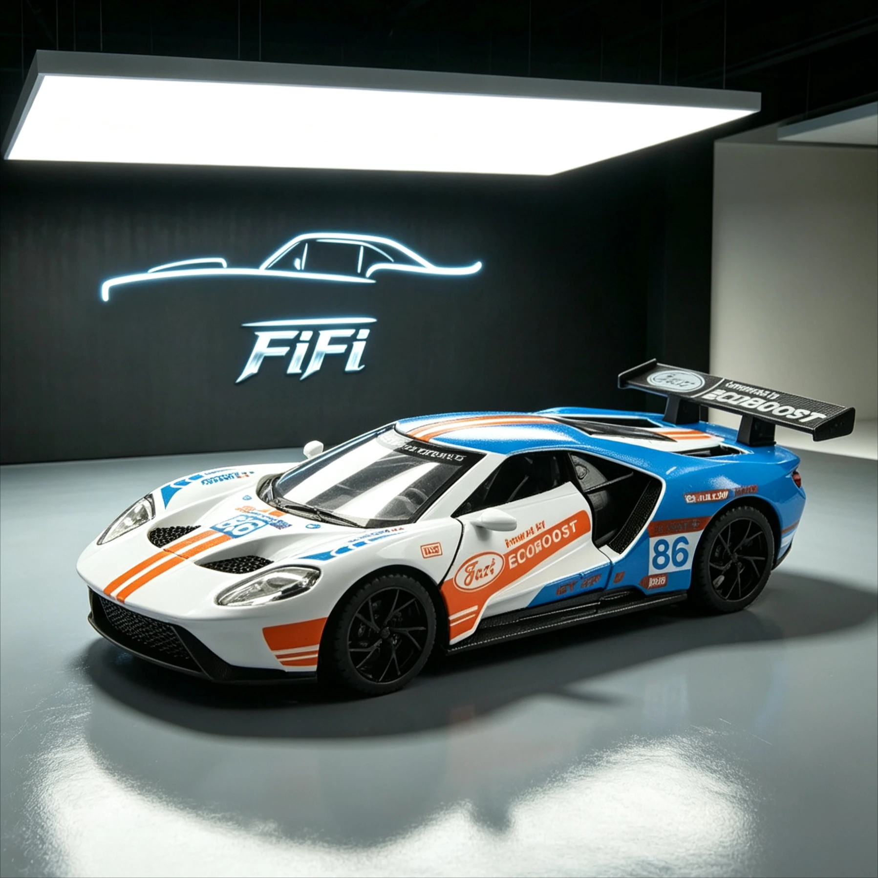 1/28 Alloy Diecast Mini Racing Car Toy, High Simulation Sports Race Car Model, Desktop Hobby Ornament Vehicle Enthusiasts
