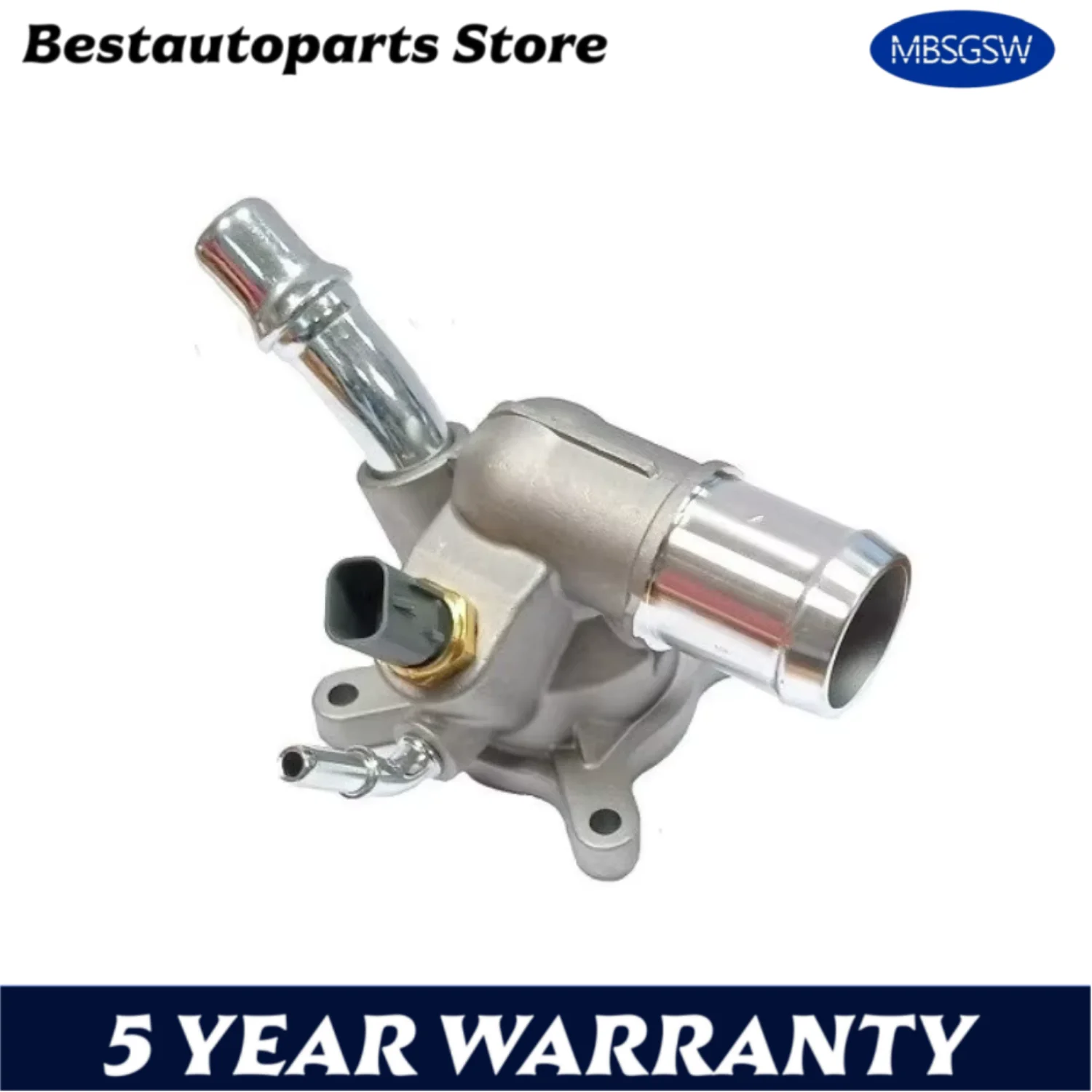 Pieza del motor, carcasa del termostato compatible con GAS 2,4 L L4 para Jeep Cherokee Compass Dodge Dart Chrysler 200 Saloon 2.4L ED6 EDD ECK 14-20