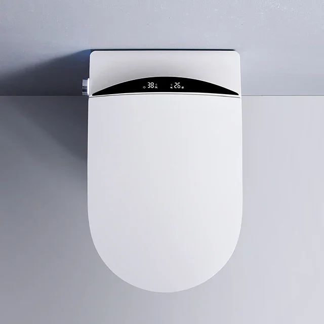 Back  to wall  bathroom intelligent wall hung toilet automatic smart toilet bowl with cistern