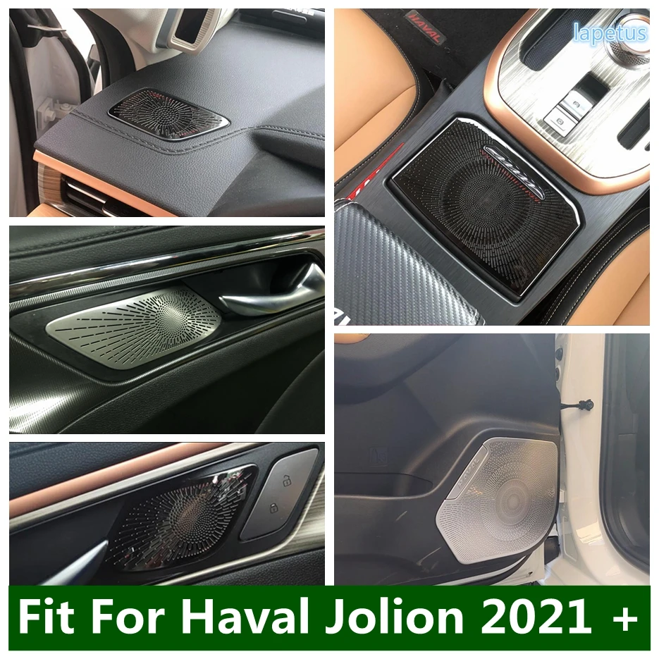 

Front Door Storage Container Box Air Conditioning Vent AC Outlet Speaker Cover Trim For Haval Jolion 2021 - 2024 Car Accessories