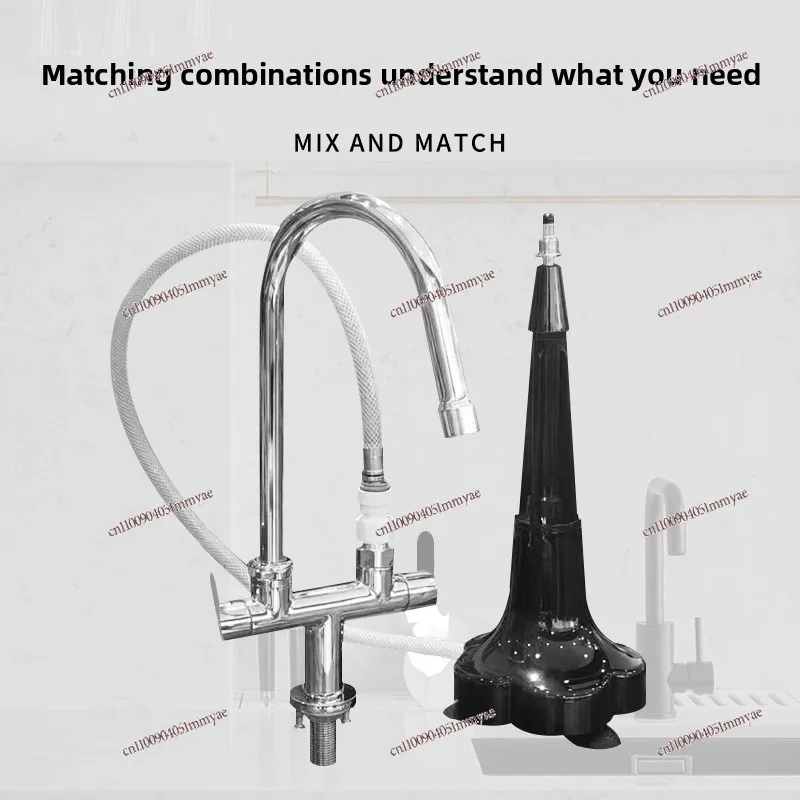 Bar Cup Washer High Pressure Cleaner Commercial Faucet Juicer Rinse