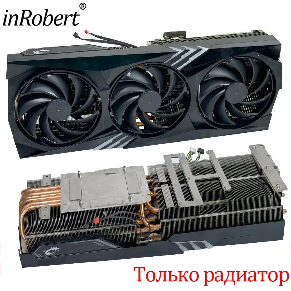 Dissipateur thermique de carte vidéo O riginal RTX4090, dissipateur thermique de remplacement pour gelée GeForce RTX 4090 24 Go GAMING X TRIO