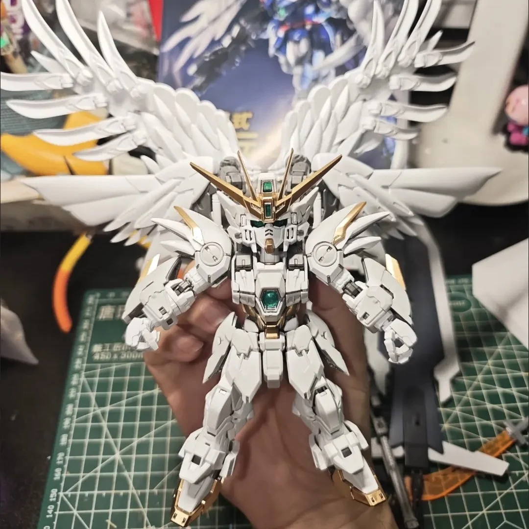 Gl modelo mgsd asa branca de neve Xxxg-00ysw kit de modelo de montagem asa zero ew XXXG-00W0 robô figura de ação kits de modelo de plástico brinquedos