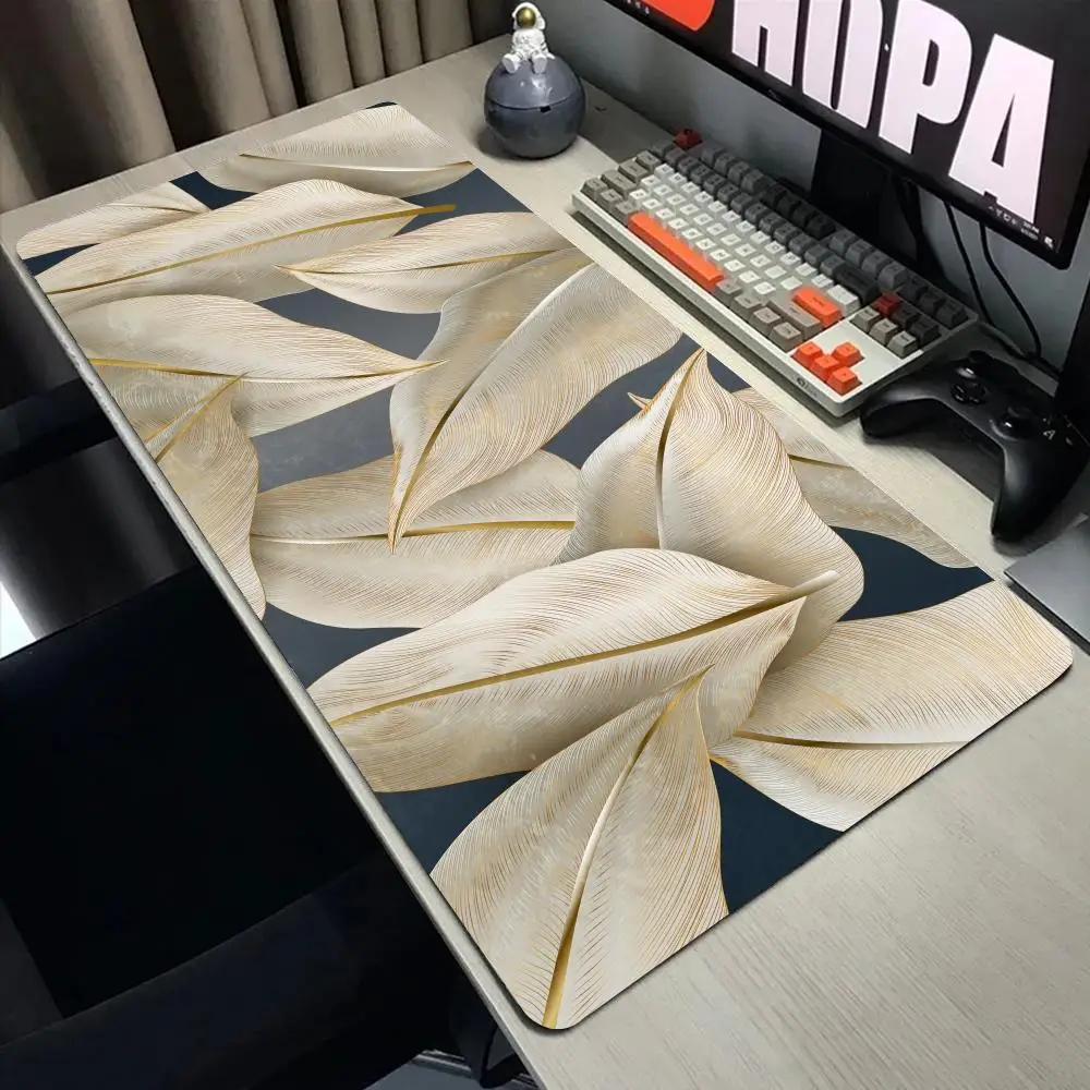 

Bohemian Retro Flowers Mouse Pad Large Rubber Base Anti-slip Desk Accessories Mousepad for Offices&Gamer Keyboard Mats Decor Mat