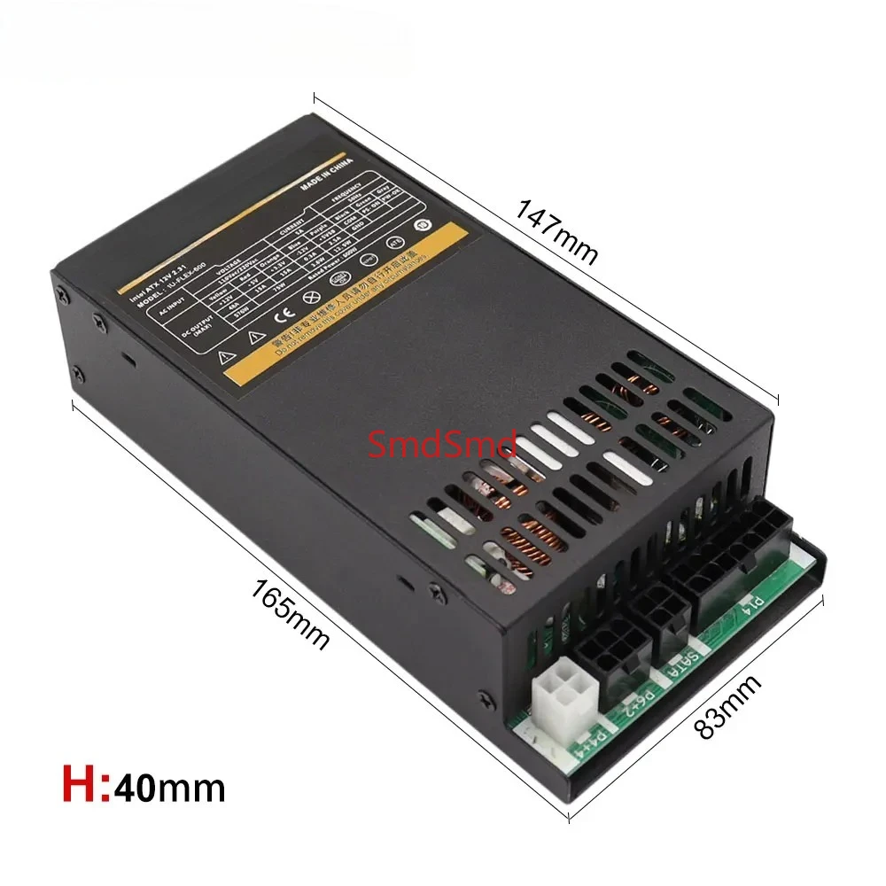 Fuente de alimentación modular - Flex Atx Power Supply 600W 1U reseña y precio