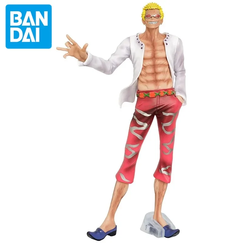 

29cm Bandai ONE PIECE animation peripheral Shimbukai standing posture, white clothesFigurine Pvc Model Statue Doll Collection
