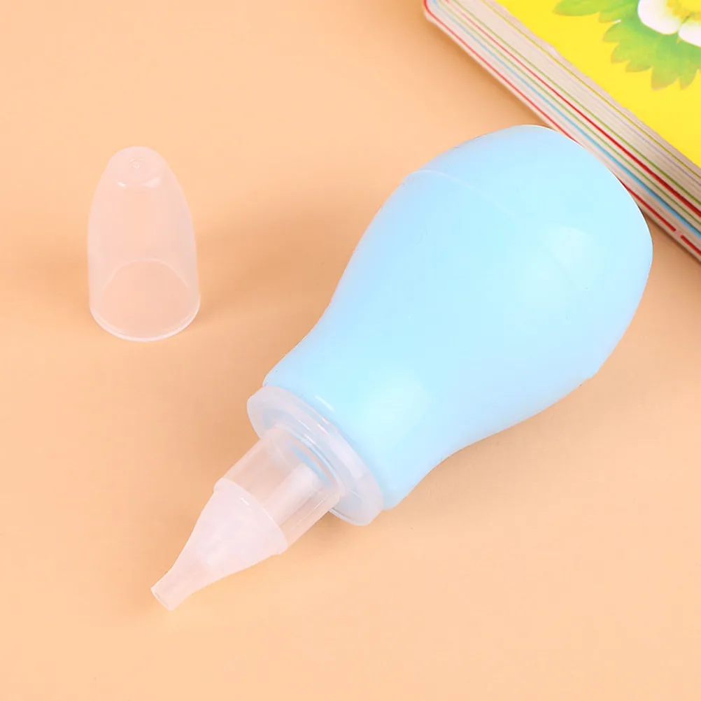 Baby Nasal Aspirator 4 Pack Soft Silicone Suction Tips Infant Nose Cleaner for Mucus Congestion Relief