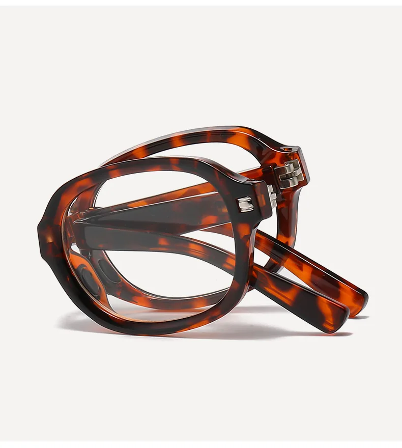 Faltbare Presbyopie-Brille, mehrere Brennweite + farbwechselnde Brillengläser, tragbare und minimalistische Lesebrille mit zwei Entfernungen – Detail 11