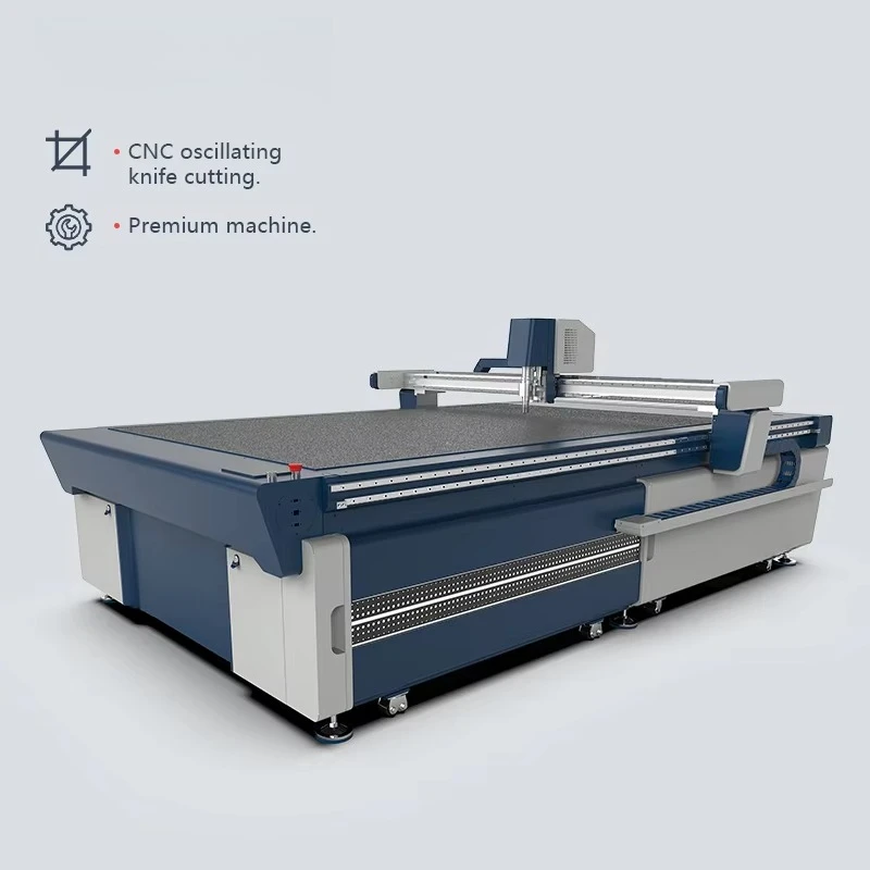 Utools Factory Price Corrugated Cnc Cardboard Cutter Oscillating Knife Plastic Board Cutting Machine 1325