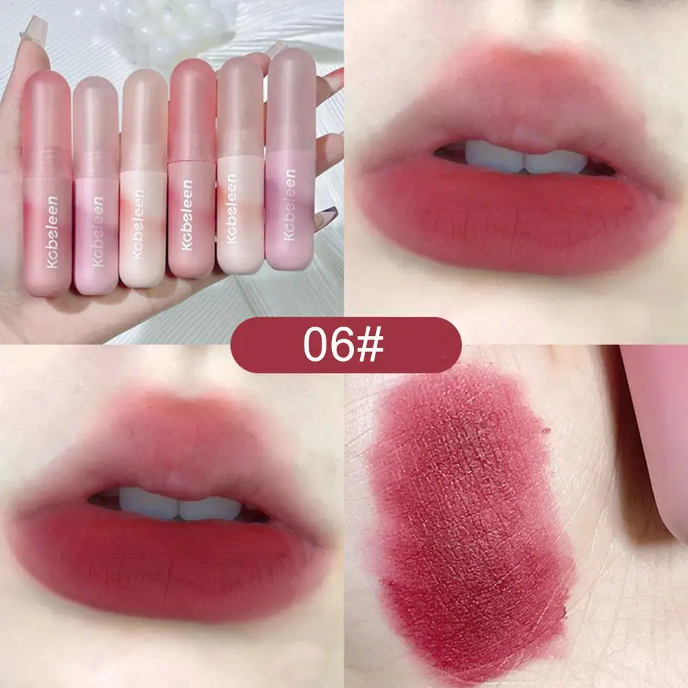 Fluwelen Matte Lip Waterdichte Langdurige Snelle Film Lip Lippen Blijvende Gloss Tint Make-Up Hydraterende Glazuur Lip Lange Cosmetische Z5q5