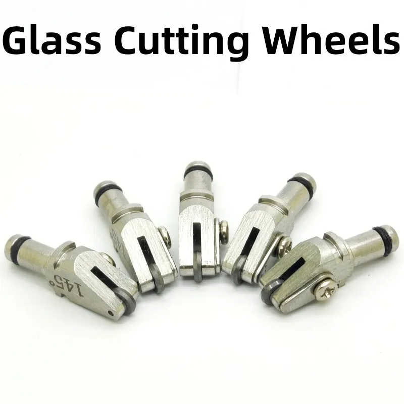 145 degree Glass Cutter Tools Cutting Wheels Replacement Head Holder for Float Glass Ceramic Mirror Machine Cutting