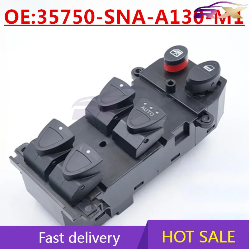 

OEM:35750-SNA-A130-M1 Suitable For 2006-2011 Honda Civic Glass Lifter Switch Windows Switch