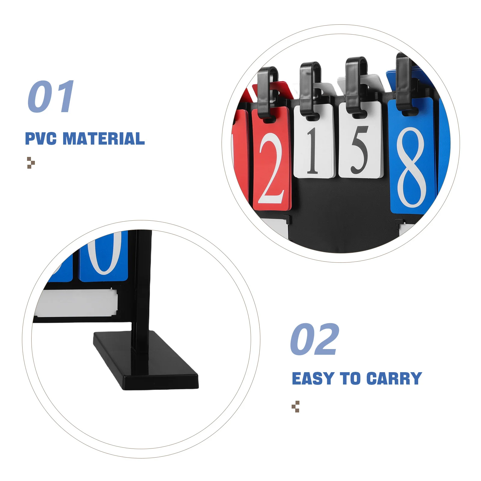 لوحة النتائج المحمولة على الطاولة، تصميم فليب متعدد الوظائف لكرة السلة وكرة القدم والكرة الطائرة والتنس والرياضات البيسبول