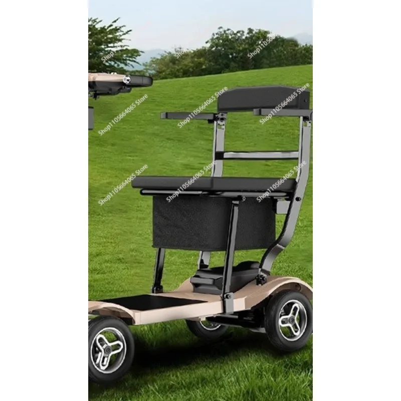 Travel Ultra   Portable Folding Electric Mobility Scooter 4 Wheel Lightweight Mobility Scooter 1pcs