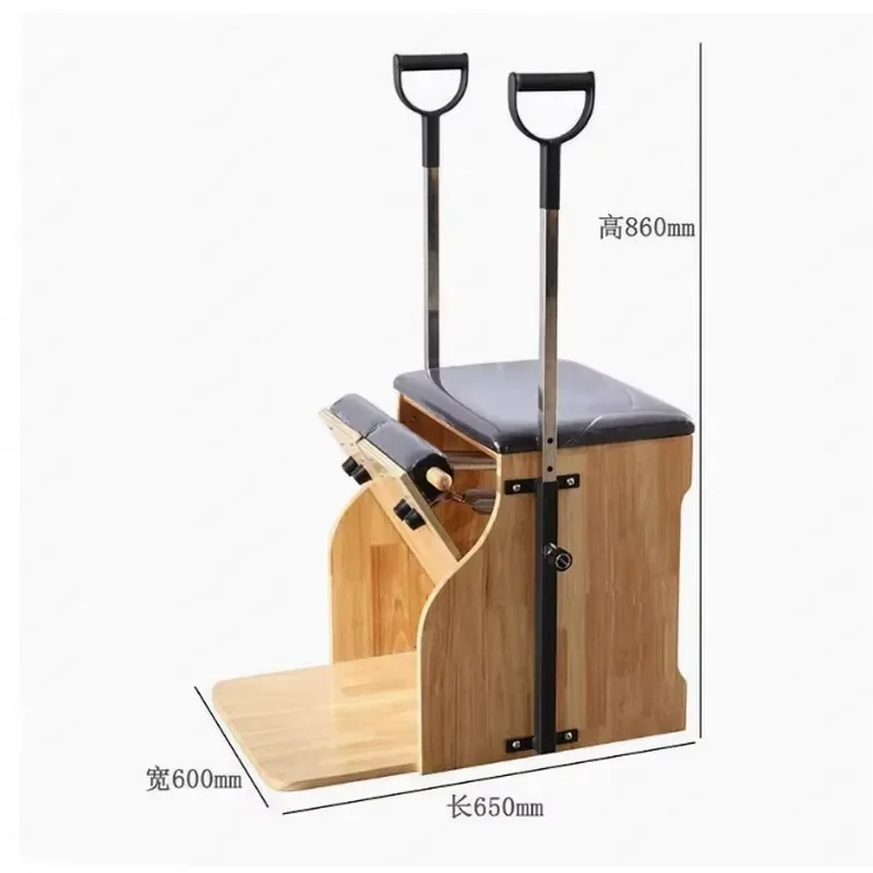 Wood Core Pilates Reformer Cadillac Spine Corrector Ladder Barrel 5 Piece Set Eco Friendly Yoga Studio Gym Home Fitness