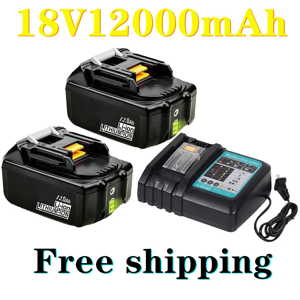 

Aokaidikui Neueste Verbesserte BL1860 Akku 18 V 12000MAh Lithium-ionen für Makita 18 v Batterie BL1840 BL1850 BL1860B LXT400