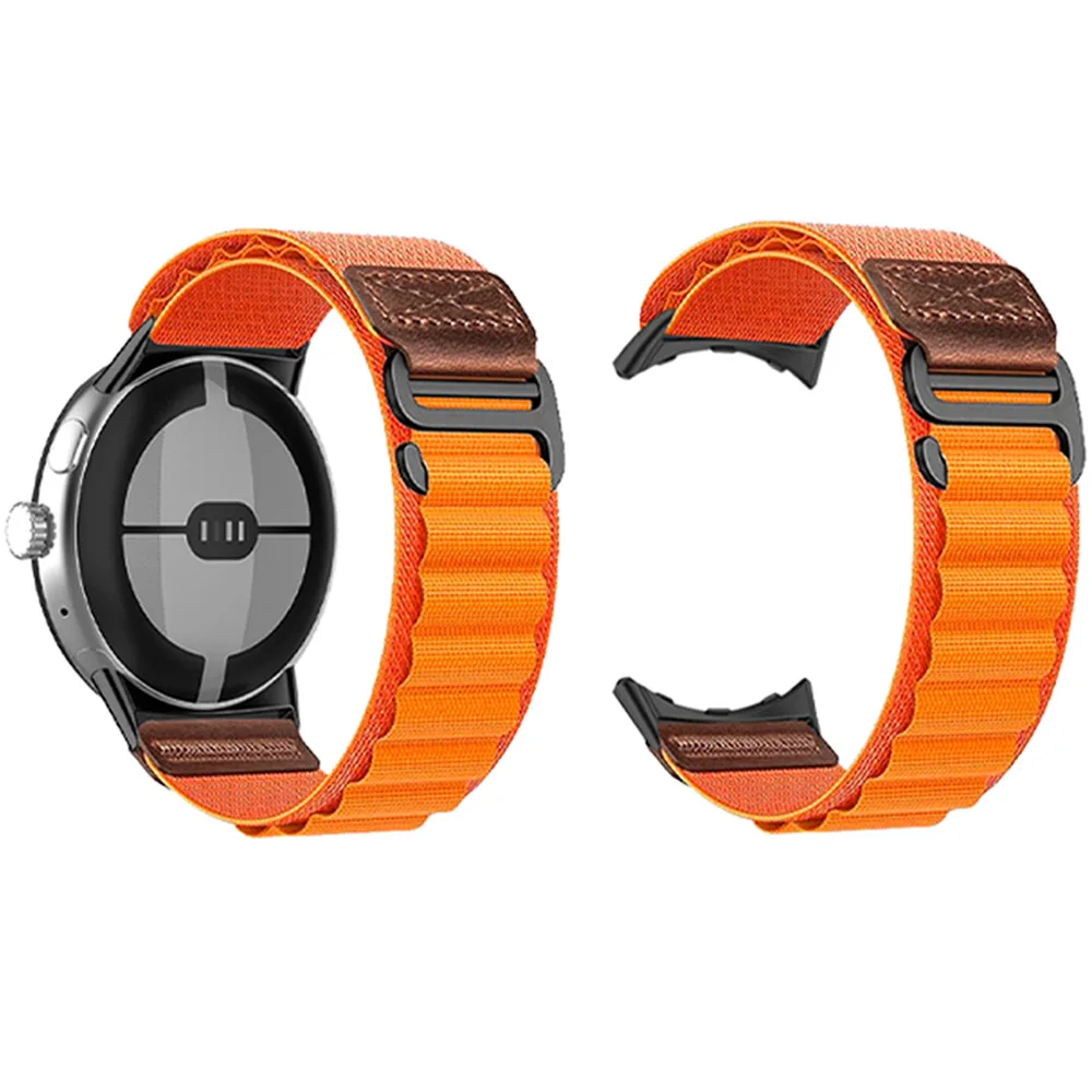 Original Alpine Nylon Strap for Google Pixel Watch 4 3 45mm 41mm Sport Bracelet for Google Pixel Watch 2 1 Breathable Wristband