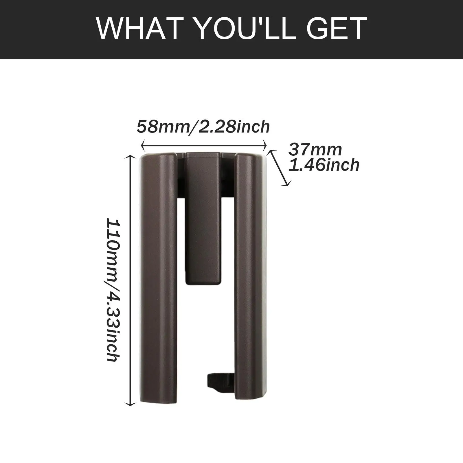 غطاء السكك الحديدية المنزلق للمقعد حامي المقعد السفلي المحدث لـ G07 2019-2021