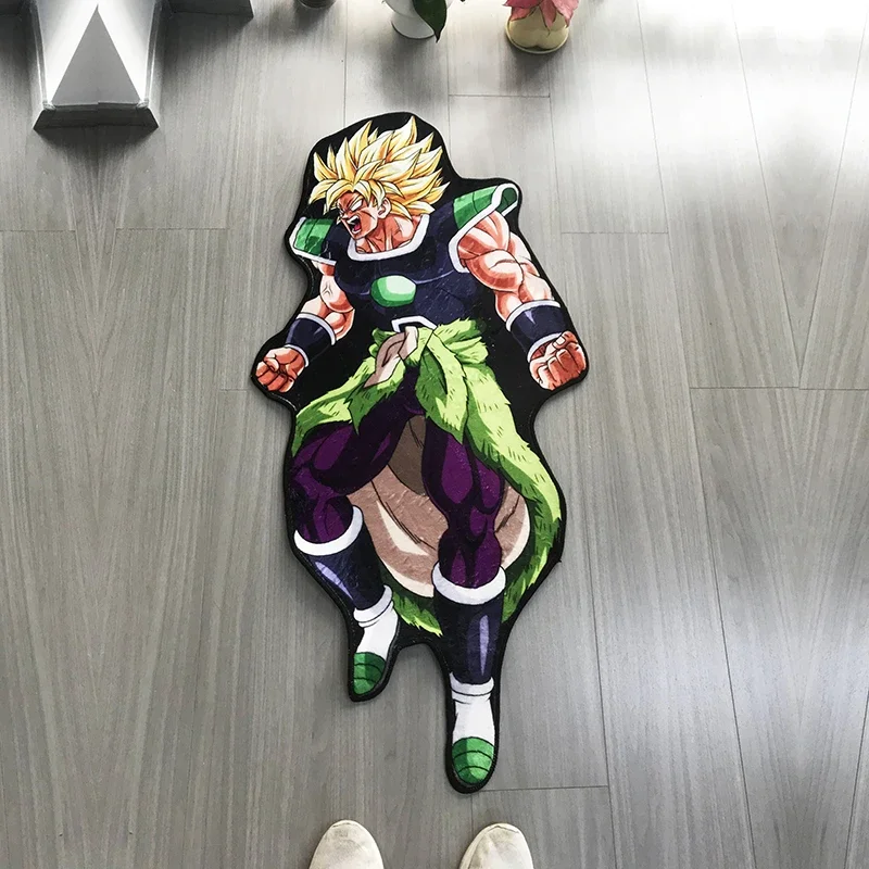 CUSTOM Anime Mats  Dragon Ball Design Manga Indoor Decorative Rugs Non-slip Floor Mats Children\'s Room Carpets and Toys