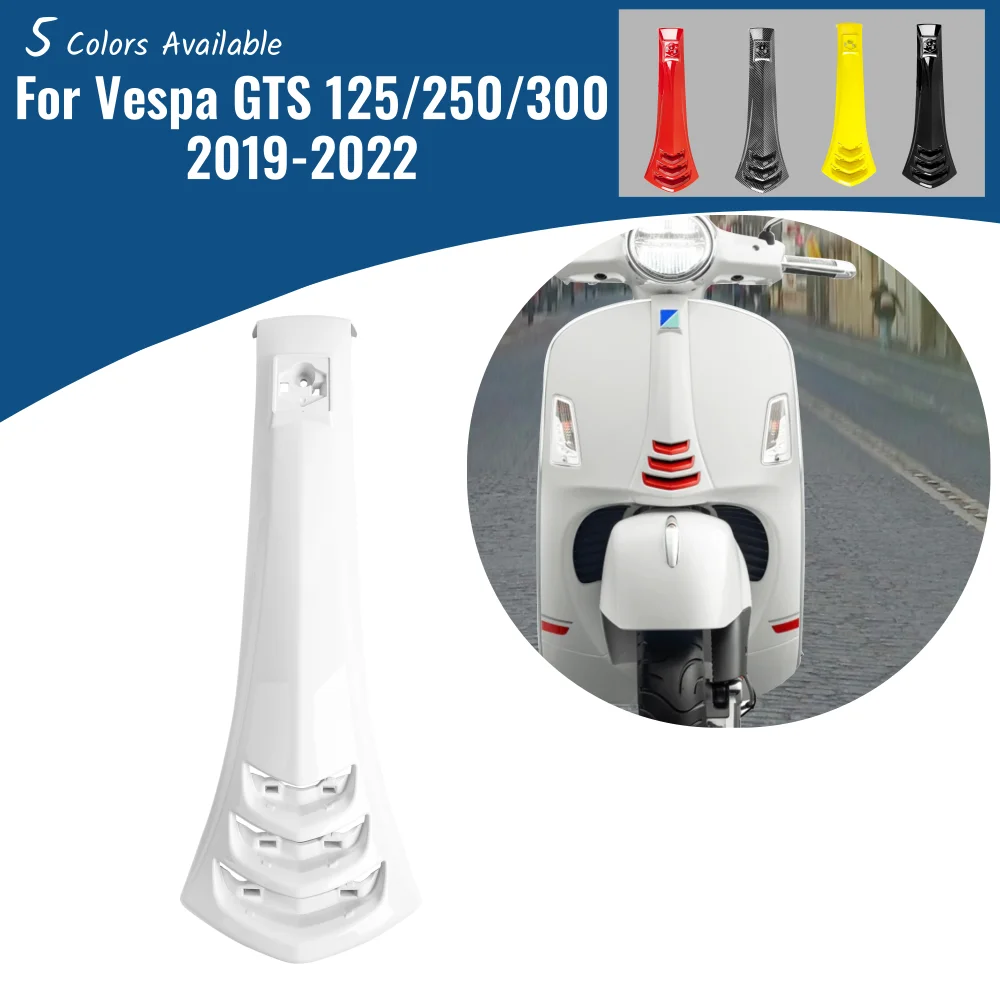 For Vespa GTS125 GTS250 GTS300 GTS 125 250 300 2019-2022 Front Horn Head Fairing Cover Motorcycle Tie Belt Bracket Accessories