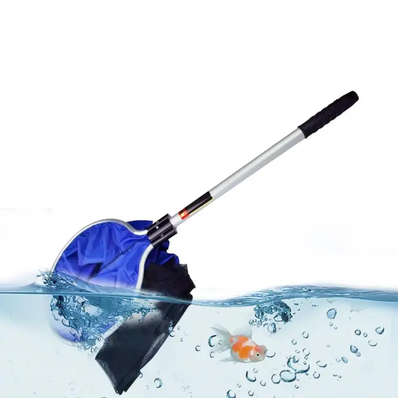 

Рыболовная сеть с нескользящей ручкой, рыболовная плунжерная сеть, прочная конструкция ручки, инструмент для развлечений на открытом воздухе для домашнего аквариума, кемпинга