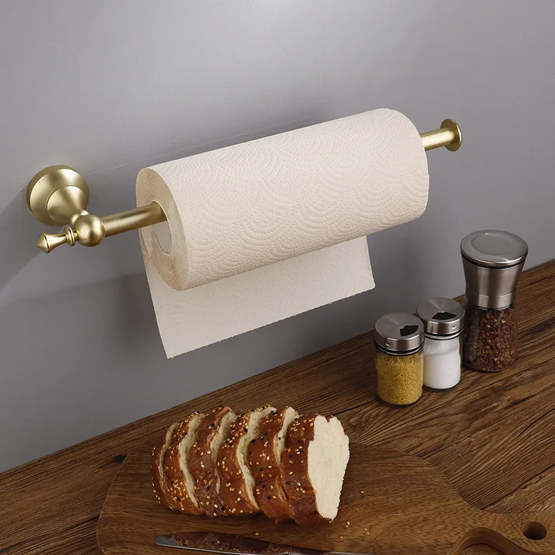 Black Bathroom Accessories Hardware Set Aluminum Alloy Wall Mount gold Towel Bar Towel Ring Toilet Roll Paper Holder Robe Hoo