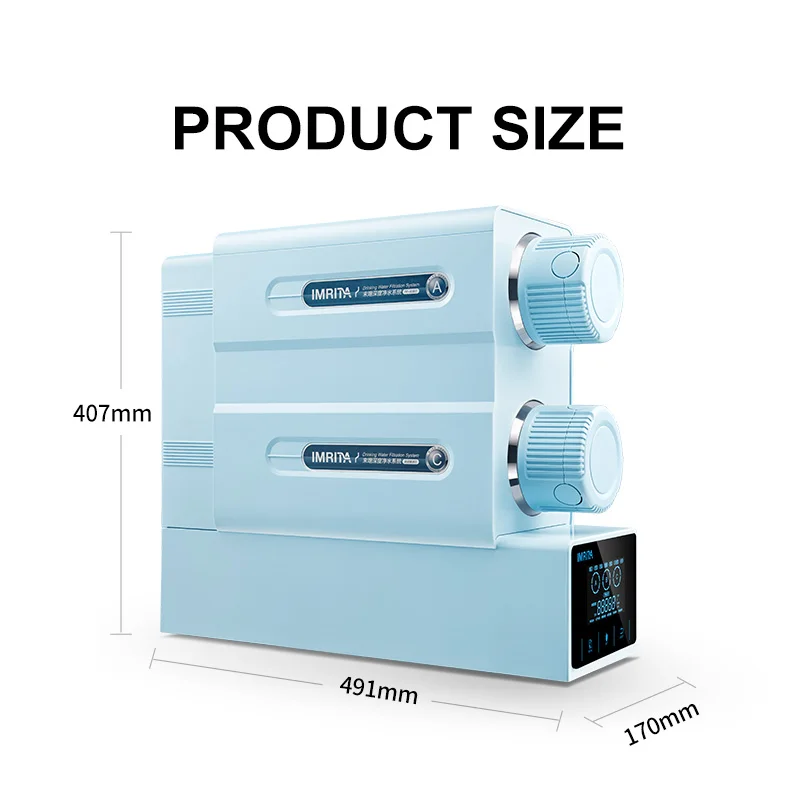 STLF NS6 Water Treatment 600GPD Reverse Osmosis Purifier New Design Water Filter RO Water Purifier for Home Use