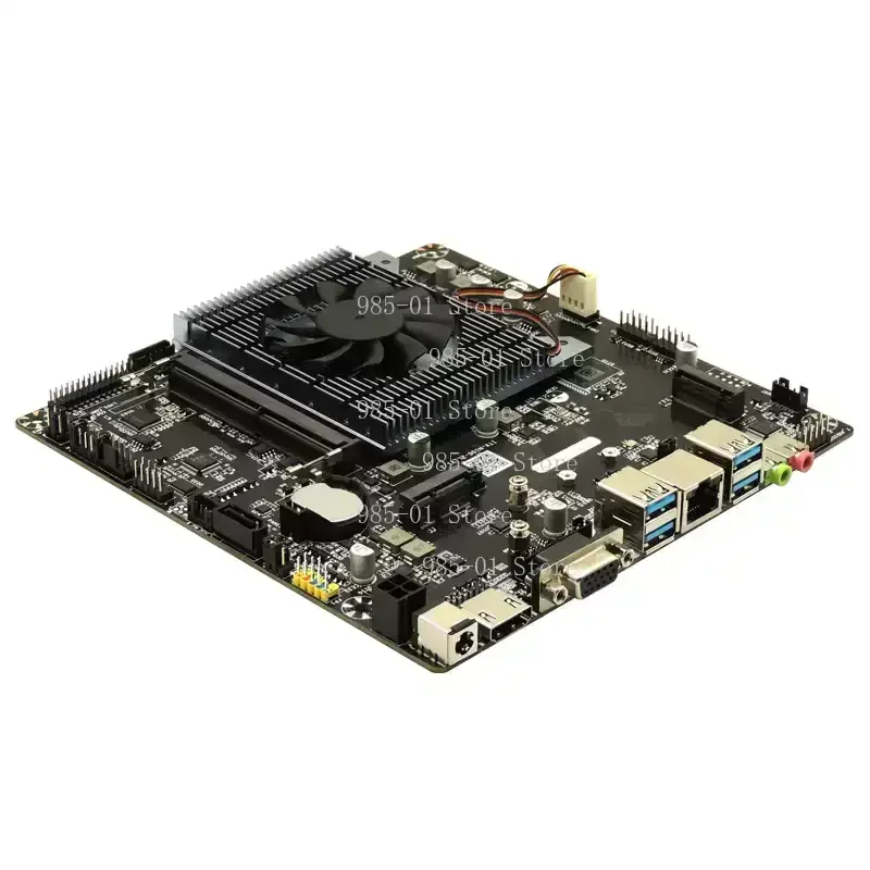 

All-New 12th Gen N100 Mini ITX Motherboard Quad-Core All-in-One Mini PC for HTPC Digital Signage DC Powered
