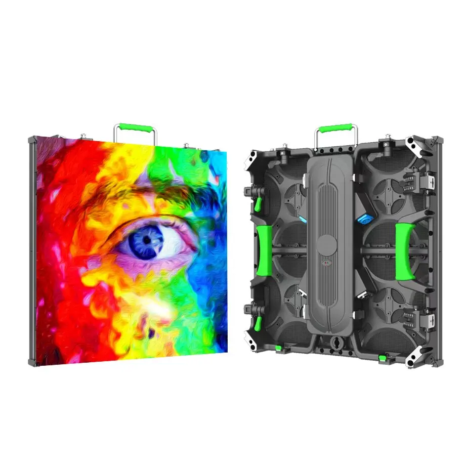 Chave de mão interior ao ar livre p3.91 p4.81 palco fundo aluguel led painel parede vídeo 3x2 50x50 p2.6 p2.9 p3 p2 tela led para evento