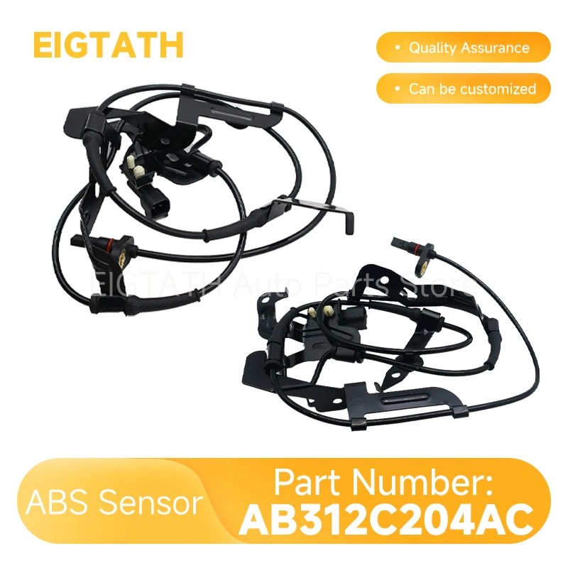 

2 шт. передний левый и правый датчик скорости колеса ABS для Ford Ranger T6 2014 2015 2013-2019, автомобильные детали, аксессуары AB312C205AC AB312C204AC