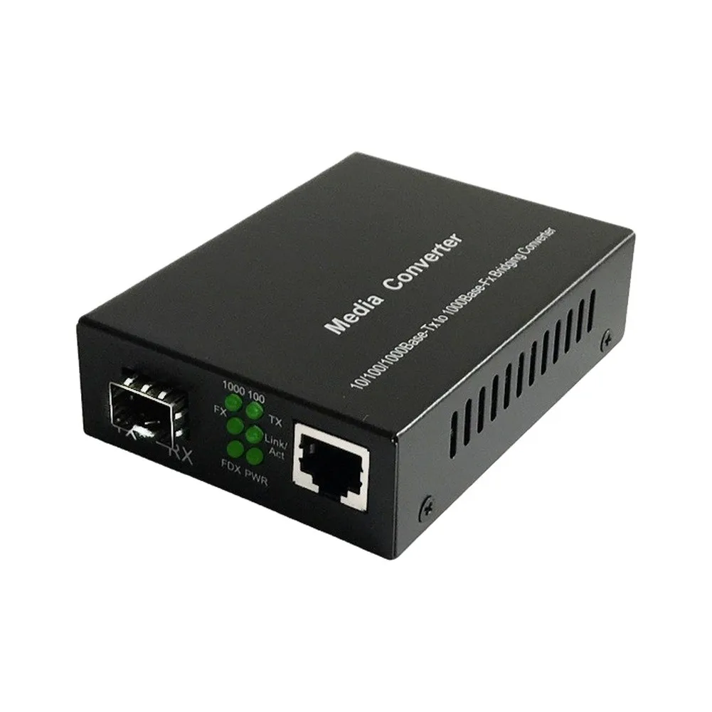 1.25G LC SFP To For RJ45 Single ModeFiber Optical Transceiver 20KM For Media Converter SFP Fiber Optic Switch Power Tool