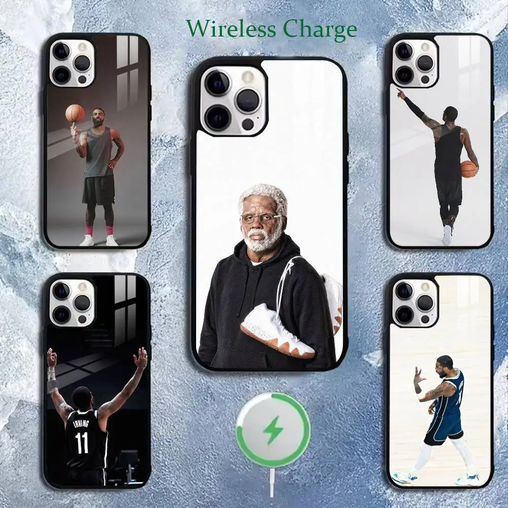 Funda para Teléfono Ankletaker K-Kyrie Irving para iPhone 17, 16, 15, 14, 13, 12, 11 Plus, Pro, Max, Compatible con Carga Inalámbrica Magnética