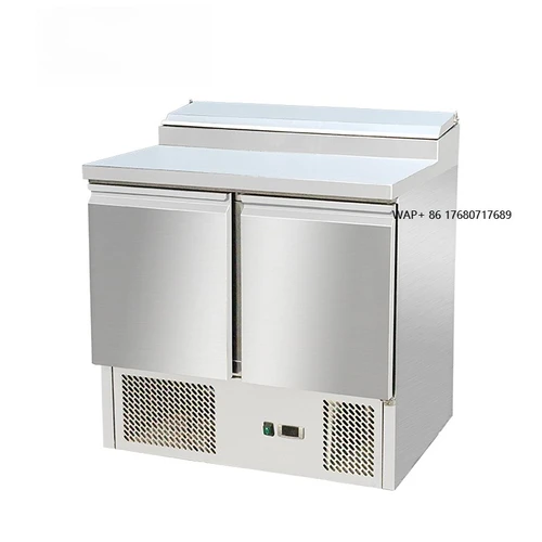 Mostrador Refrigerado Para Ensaladas Y Pizzas Con Cajones,