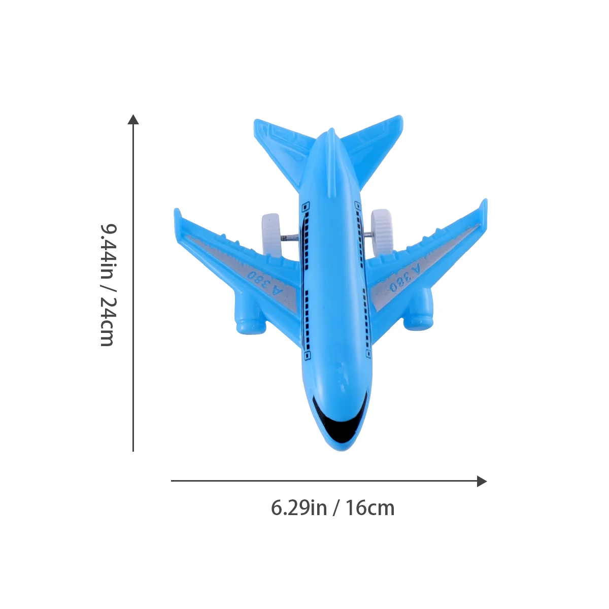 12 PCS Airliner Pull Back Toy Creative Airplane Toys Simulation Adorable Plastic Model Kids