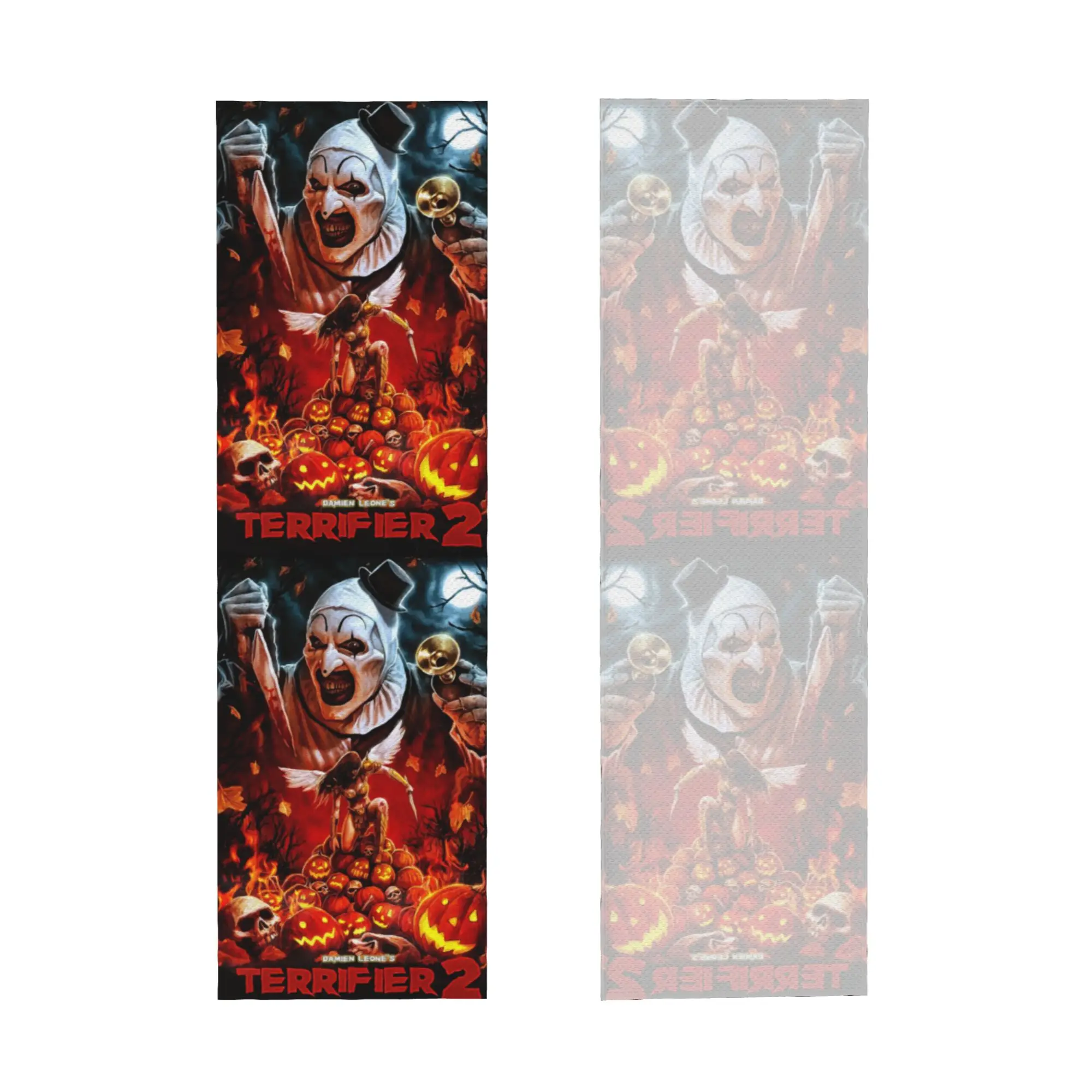 Terrifiers Halloween Horror Movie  Cold Exercise Towel Quick Drying Face Towel  Bath Towels