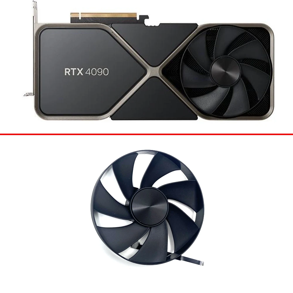 

NEW 115MM AD4A31K04 AD4A31K05 RTX4090 GPU Fan For NVIDIA GeForce RTX 4090 Founders Edition Graphics Card Fans