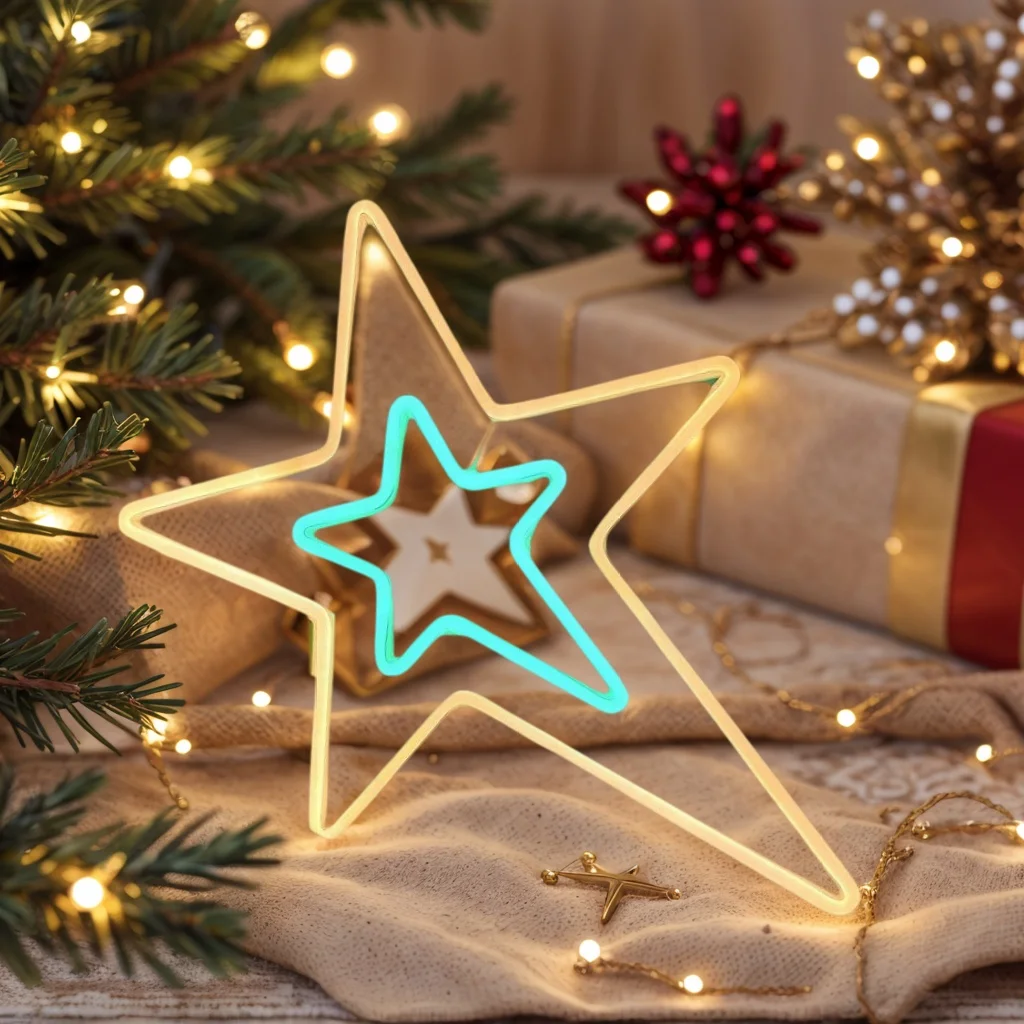 1PC LED Indoor Neon Light Sign Customizable for Christmas Birthday Parties Bedrooms Weddings Bars Clubs Home Decor