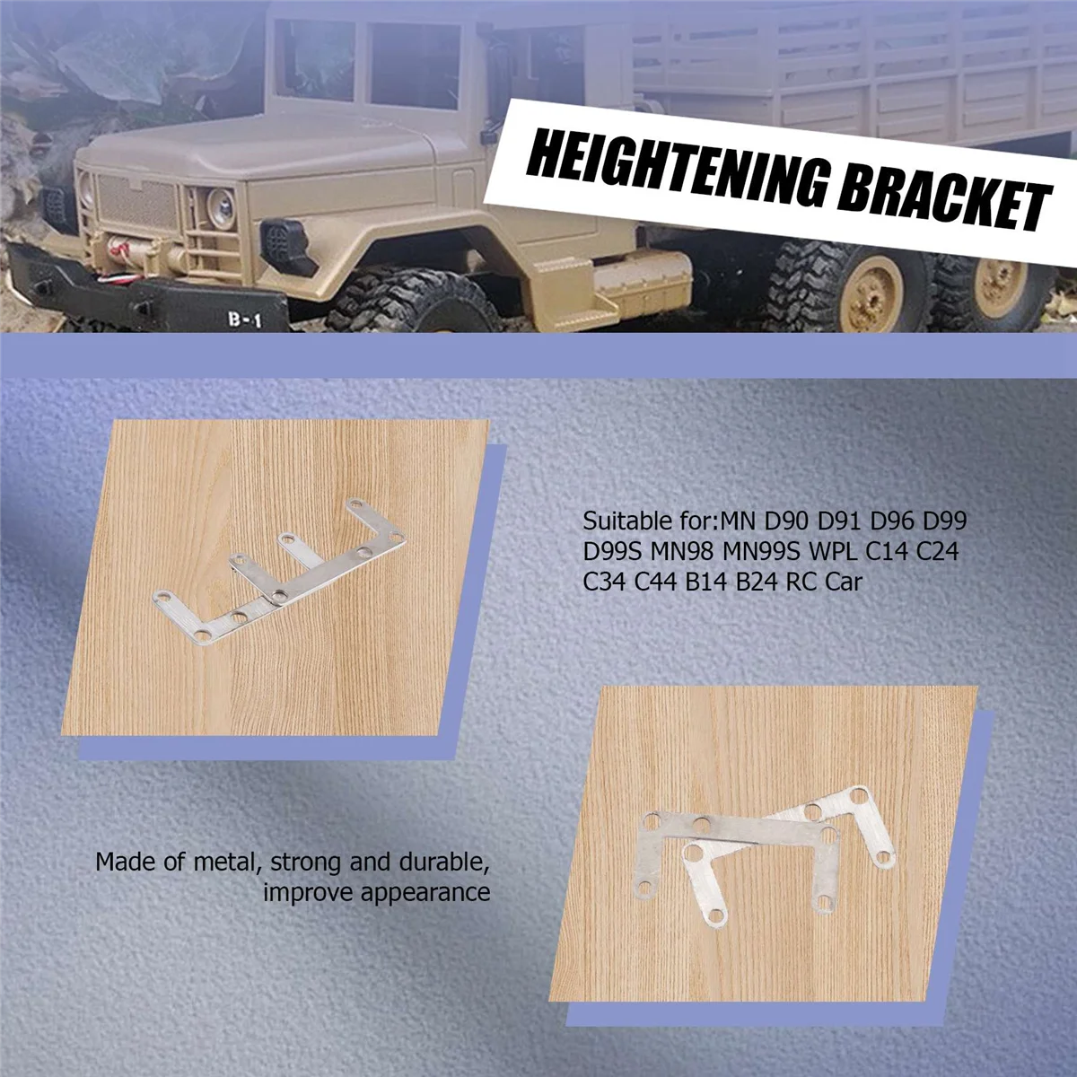 ГОРЯЧИЙ 2-скоростной металлический повышающий кронштейн коробки передач, подъемный кронштейн для MN D90 D99S MN99S WPL C24 B24, детали для обновления радиоуправляемого автомобиля