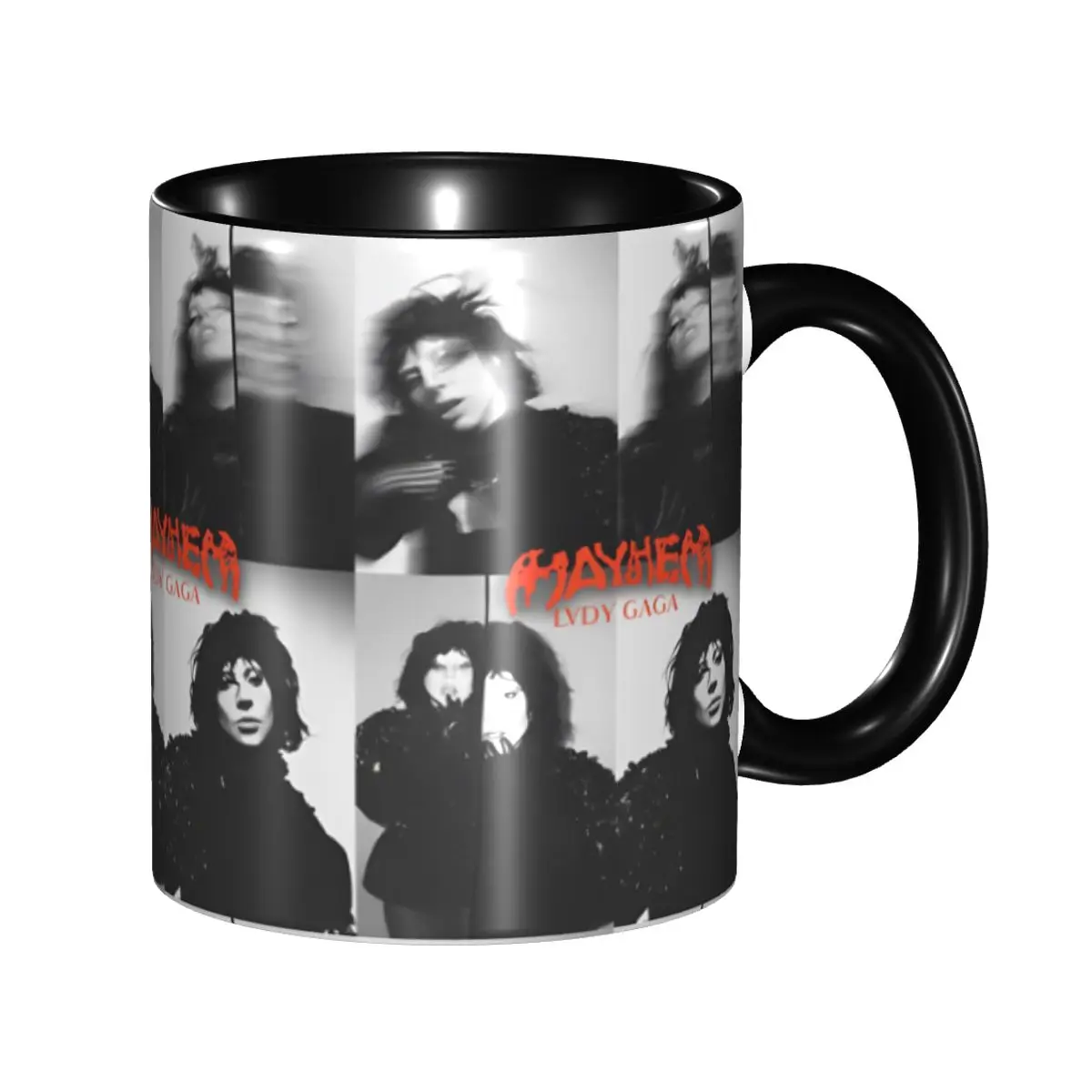 

Fun Lady Gaga Mayhem 2025 Tea Cup Home Mug