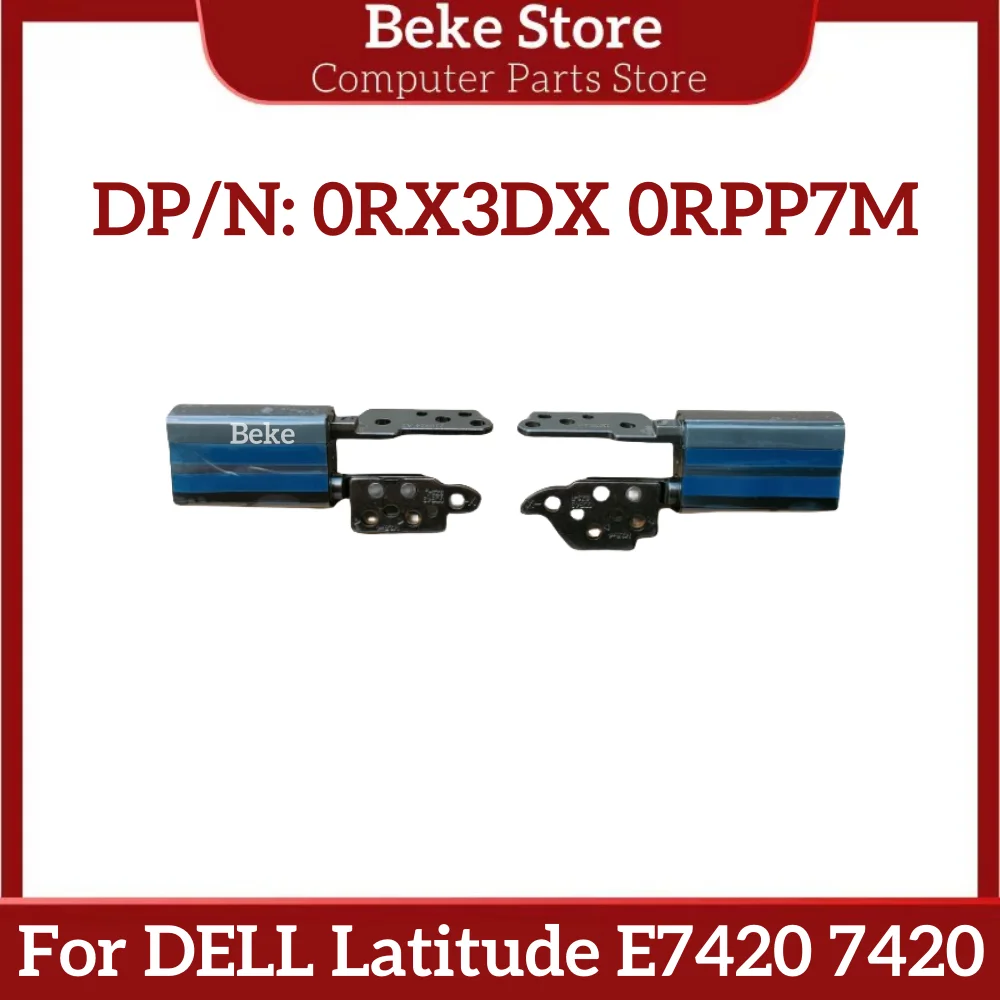 Beke FOR DELL Latitude E7420 7420 2-in-1 LCD screen shaft hinge 0RX3DX 0RPP7M black Fast Ship