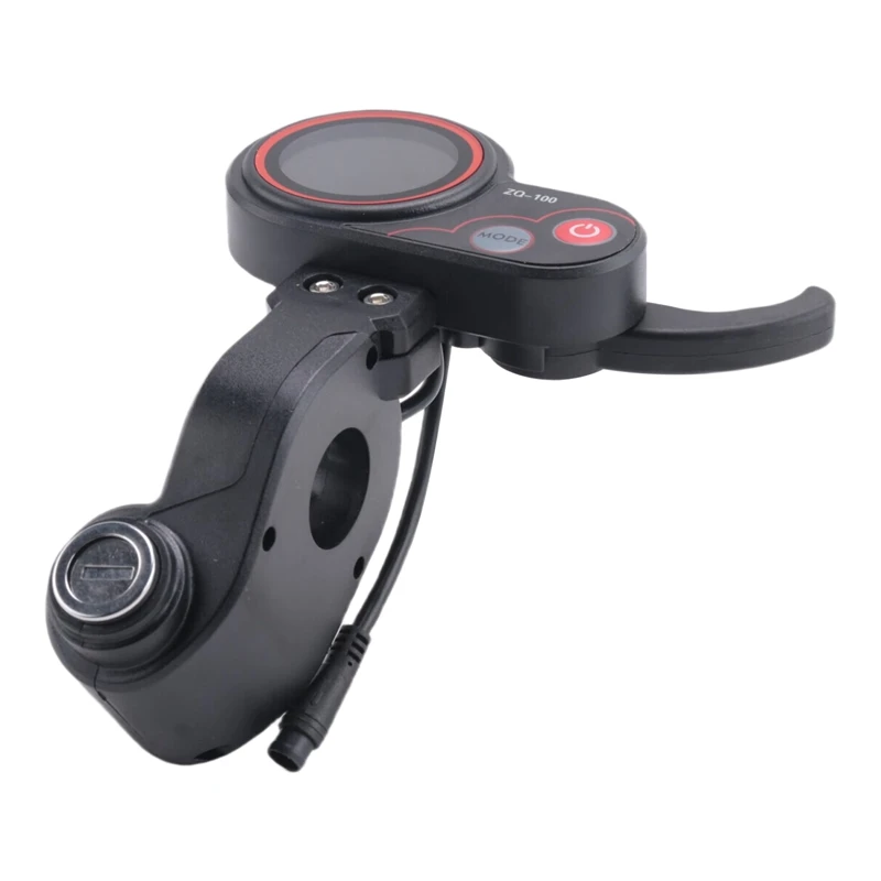 

Измеритель пробега ZQ-100 с регулировкой скорости, 6-контактный дисплей для приборной панели электросамоката [JQ-EN&RS]