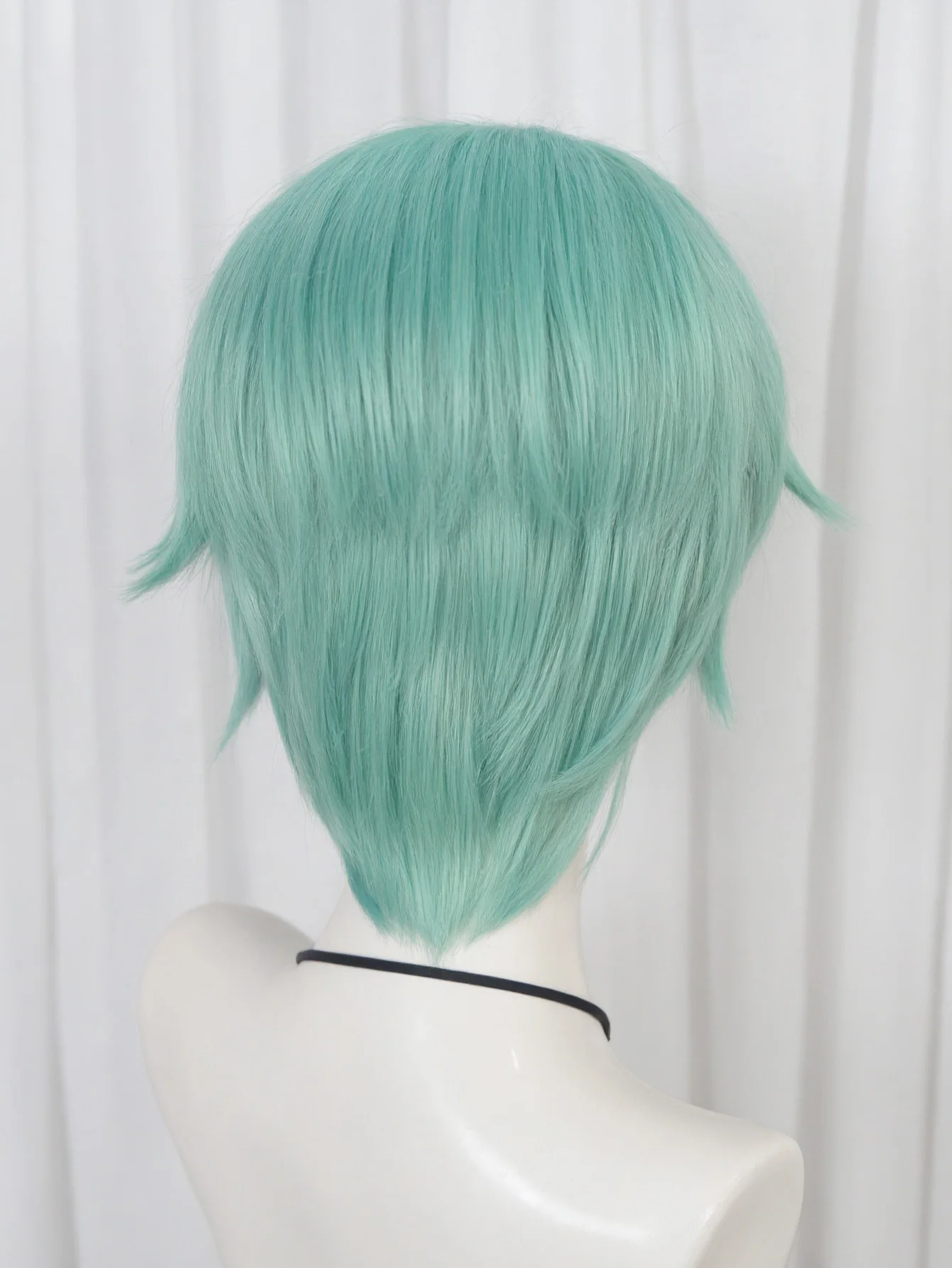 Parrucca verde chiaro Parrucca corta diritta Bob verde menta Film di cartoni animati Costume cosplay di Halloween Parrucche Animie