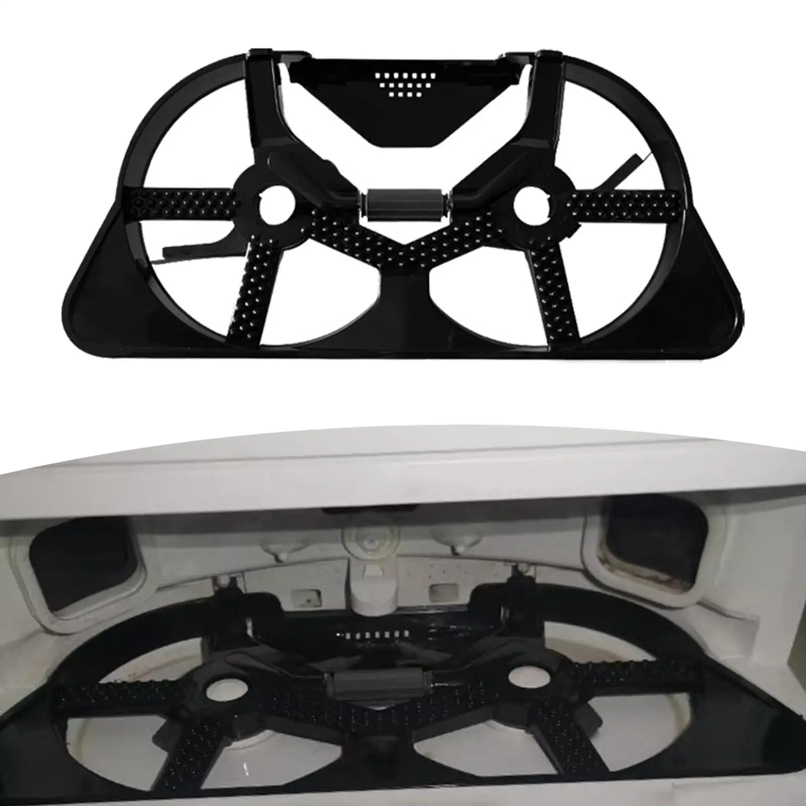 Robot Vacuum Cleaning Tray Lightweight Sturdy Replacement Spare Part