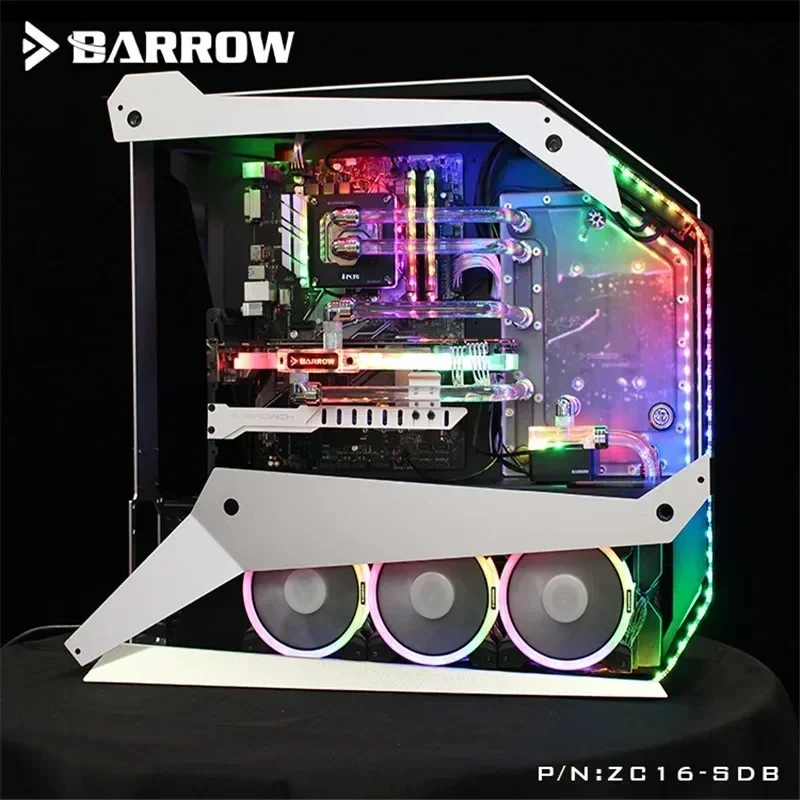 Barrow Zeaginal ZG-16 Case Waterway Board Reservoir Water Tank For PC Water Cooling System Construction 5V ARGB 3pin