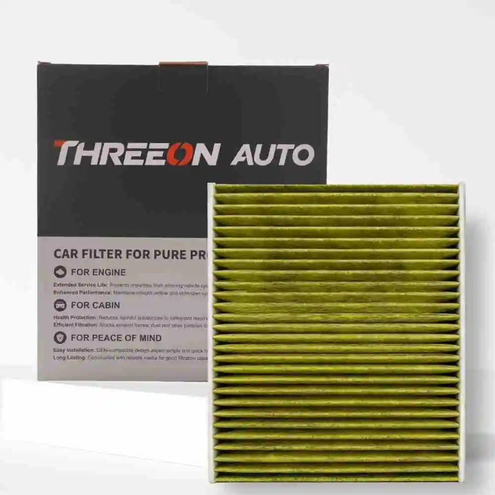 For BMW 5 (F07 F10 F11) 6(F12 F13 F06) 7(F01 F02 F03 F04) THREEON Activated Carbon Cabin Air Filter MK8020 64119272642 CF11220
