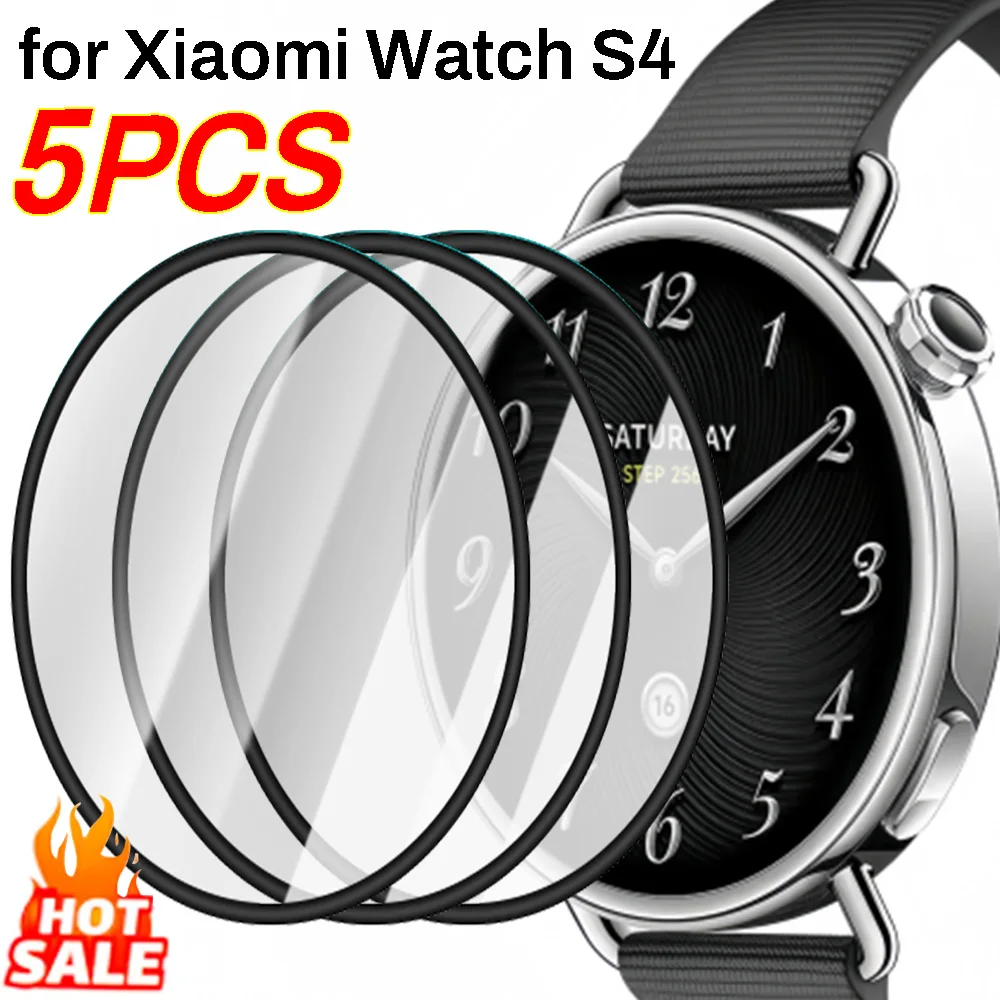 Proteggi schermo con pellicola morbida per Xiaomi Watch S4 HD Pellicola protettiva antigraffio Smartwatch Pmma non in vetro per Xiaomi Watch S4