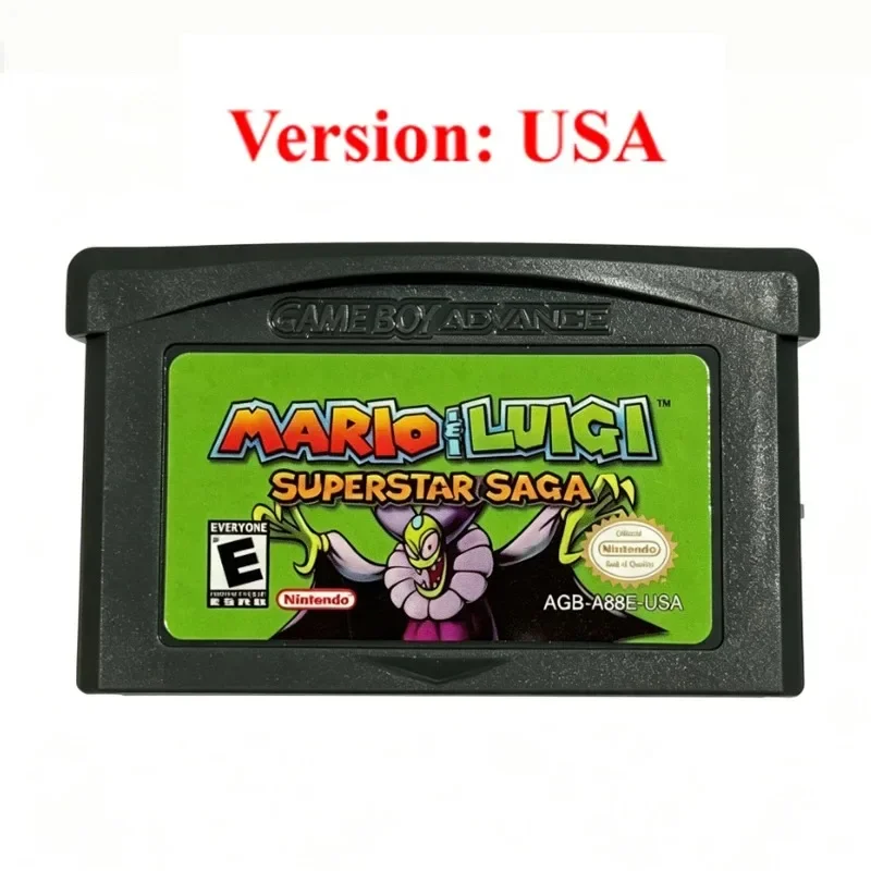 Wholesale GBA Game Cartridge Cards EUR & USA Version For Game Boy Advance GBA SP DS Lite Vintage Game Collection Gift