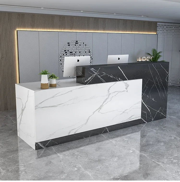 Modern Design High Quality Reception Desk Hotel Reception Counter Front Desk