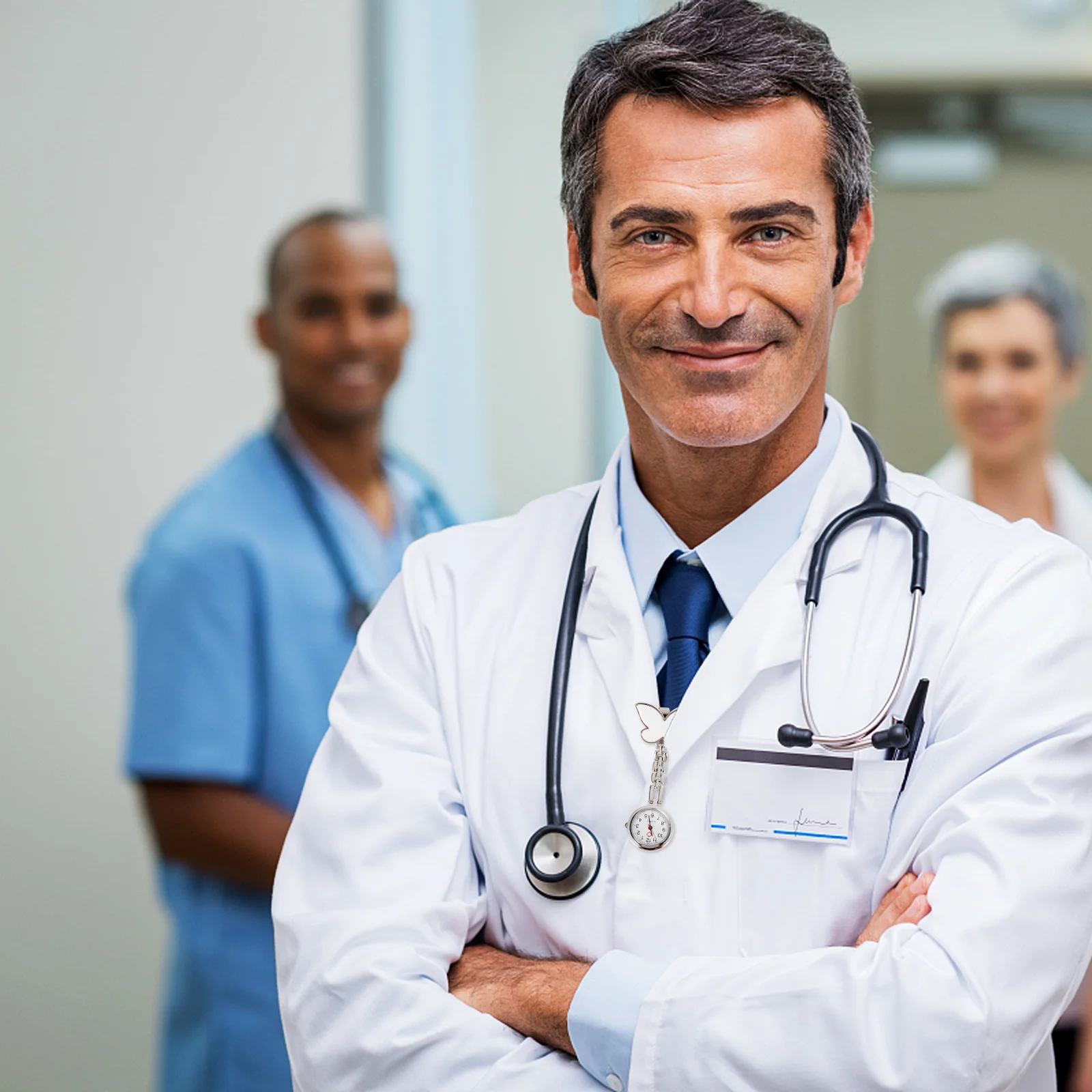 المرأة فراشة بروش الساعات شنقا فوب شنقا الممرضات فوب طبيب جيب ممرضة المرأة ممرضة ساعة الجيب