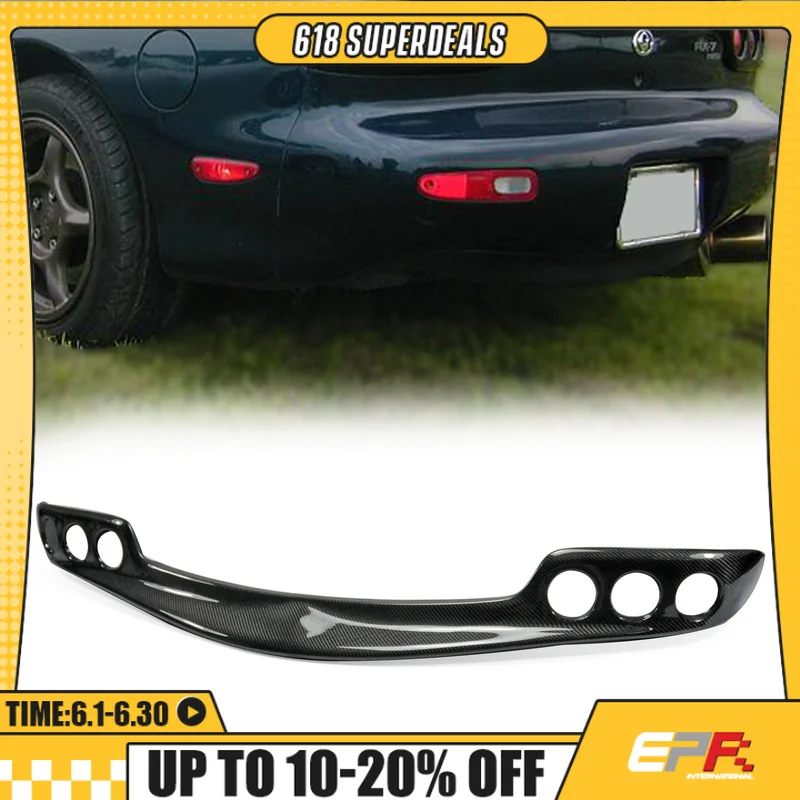 Para cubierta de luz trasera RX7 FD3S, diseño estilo RE, accesorio de luz trasera de vehículo, pieza Mod Exterior